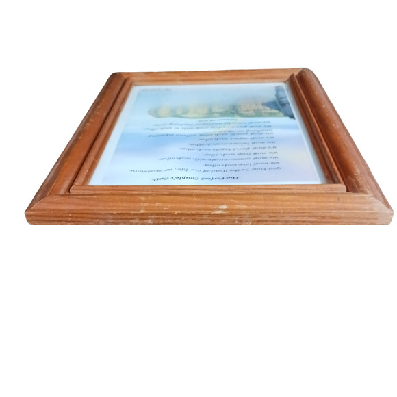 Wedding Vows Framed Poem Perfect Couple Marriage Gift VTG 💍 - Picture 13 of 16